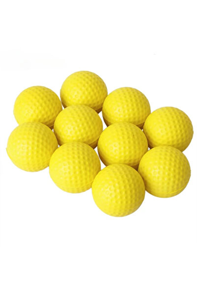 Choice كرات تدريب جولف صفراء - 10 قطع، كرات ناعمة للتدريب الداخلي أو الخارجي،...