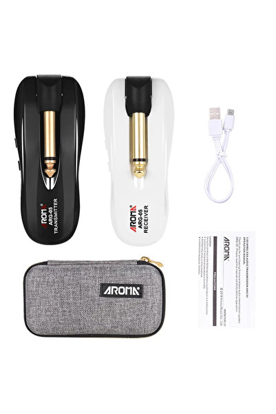 Choice نظام ARG-05 AROMA اللاسلكي للجيتار بتردد 5.8 جيجاهرتز لنقل الصوت مع جه...