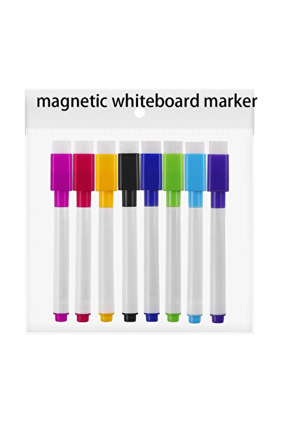 Choice 8 Colors DaiCi 8/24 Pcs Magnetism Whiteboard Markers Comfortable Handi...