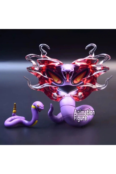 Choice مجسمات شخصيات أنمي بوكيمون أربوك وإيكانز، بطول 3-8.5 سم، مصنوعة من ماد...