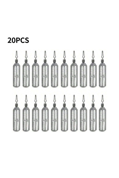 Choice ٢٠ قطعة من أوزان صيد السمك بتقنية دروب شوت، وزن كل قطعة ٥ غرام، أوزان ...