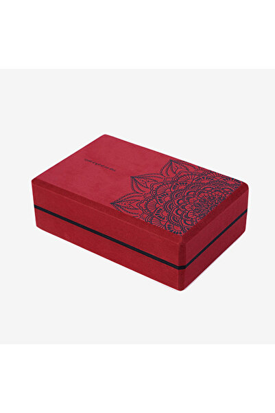 Choice Red High-Density EVA Yoga Blocks Durable Supportive Foam Yoga Bricks for Daily Yoga Practice Use