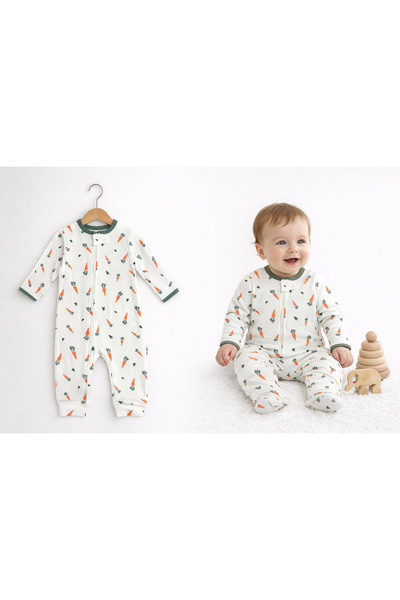 greenmoss 100% Cotton Baby Jumpsuit