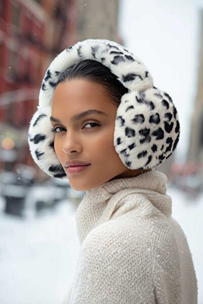 LAGRANZE Women's Leopard Pattern Luxury Earflap