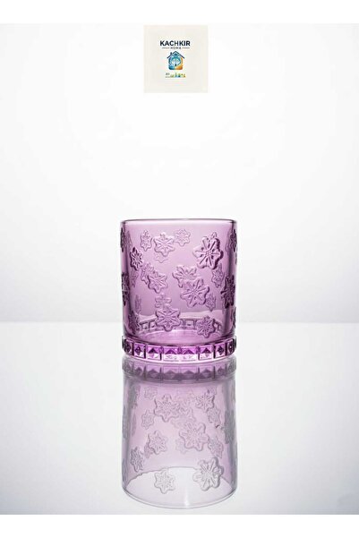 KACHKIRHOME Su Bardağı Viski Bardağı yada Mumluk için kullanabileceğiniz 4 lü...