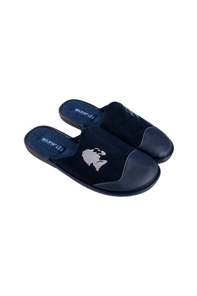 Belsta Papuci de casă demi-sezon, culoare bleumarin, marimea 44