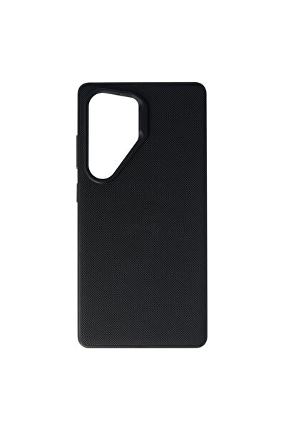 SEP Toc TPU Vegan Leather Samsung Galaxy S25 Ultra Negru