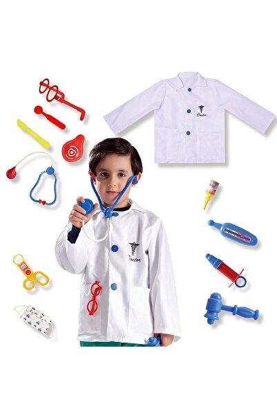 Toybox Kids Dress Up Set Doctor Cosplay Costume for Boys and Girls Party Toys...