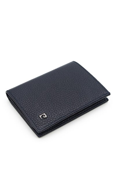 Pierre Cardin 2734 Genuine Leather Men's Wallet Card Holder Floater Navy Blue