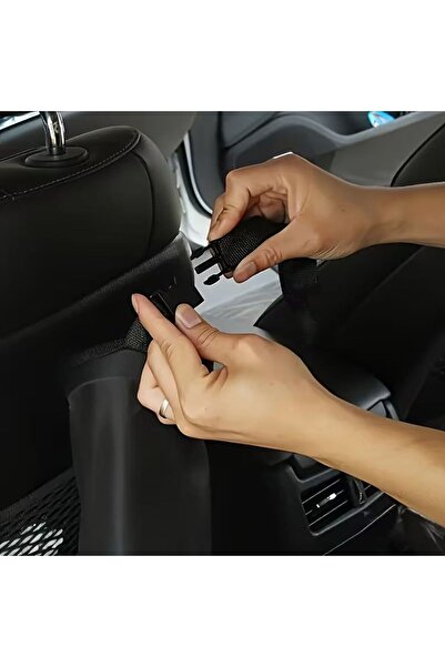 baffhome Multi-Purpose Trash Can in the Car