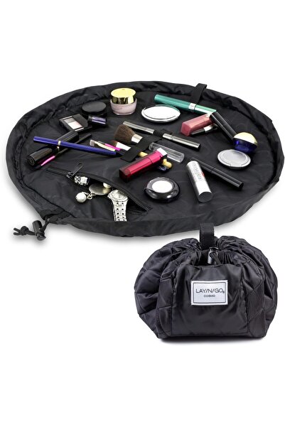 Arabest Drawstring Cosmetic Pouch & Makeup Bag Organizer, Toiletry Bag for Travel, Gifts, and Daily Use