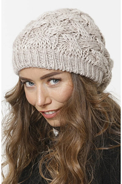 laviyonsa Knitwear Knitted Double-Layered Beanie