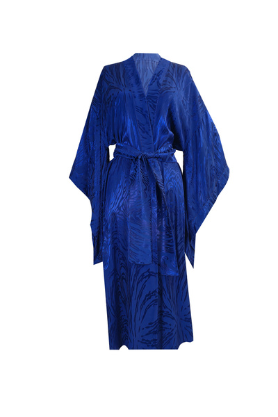 MANOTRES Zebra Jacquard Kimono