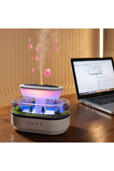 SMANIA Umidificator și difuzor LED pentru micro-amenajare MistScape™