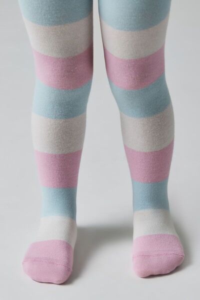 Conte Elegant Șosete subțiri din bumbac cu model cu inimă, Conte Kids Tip-Top 581 - Crem, 80-86 (14)