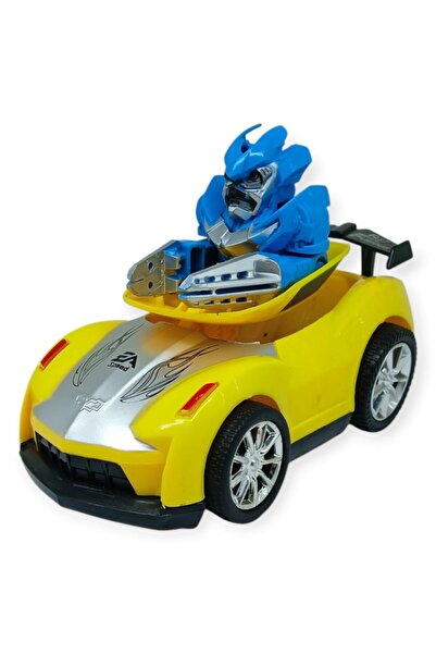 Asya Robota dönüşen Araba - X-16 - Sarı
