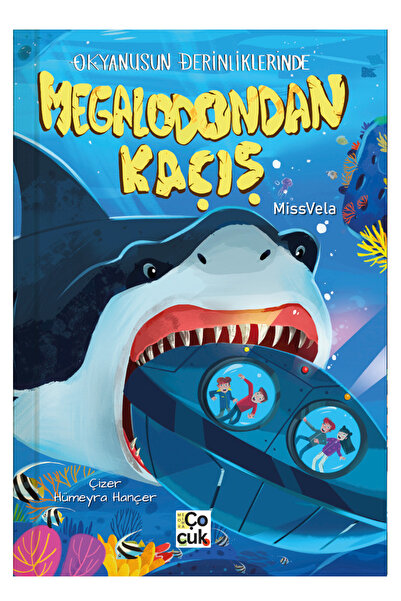 Mor Elma Yayıncılık In the Depths of the Ocean: Escape from the Megalodon