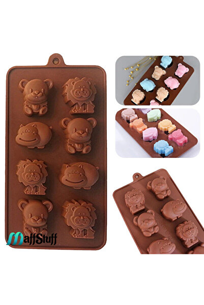 MaffStuff Forma Silicon Animale Zoo pentru Bomboane si Jeleuri