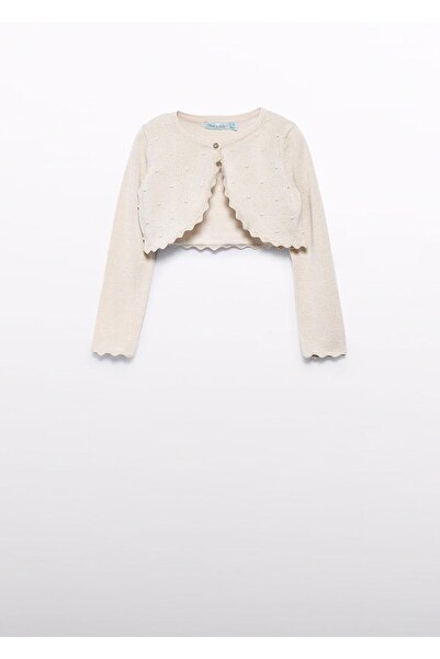 Abel & Lula Mayoral Abel Lula Girl's Portofino Bolero Beige