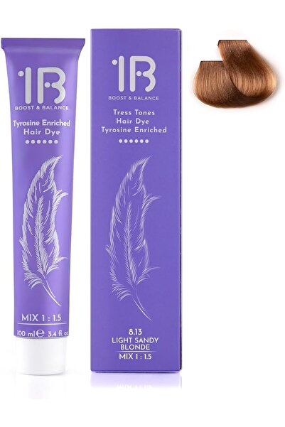 1B كريم صبغة الشعر رقم 8.13 أشقر رملي فاتح