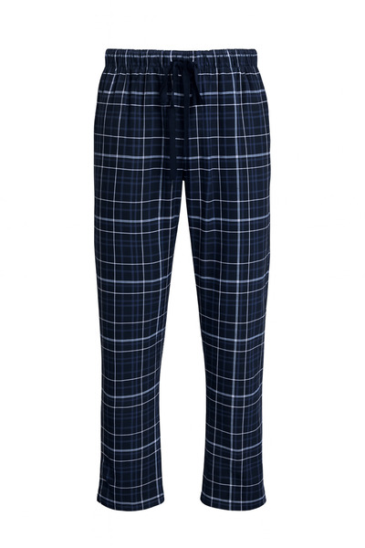 FORMO Pantaloni de pijama confortabili pentru bărbați, 100% bumbac natural, d...