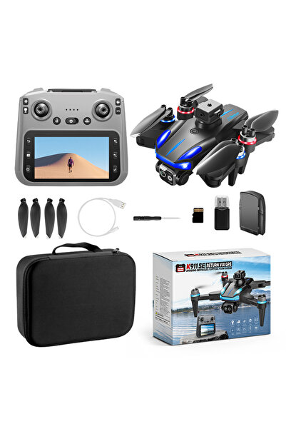 GUNTRADE K911 GPS ÇİFT KAMERALI EKRANLI KUMANDALI DRONE