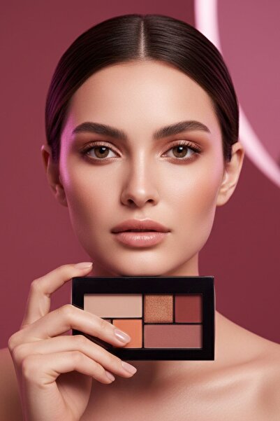 mon angel لوحة ظلال عيون ناعمة ملونة مكونة من 6 قطع للنساء