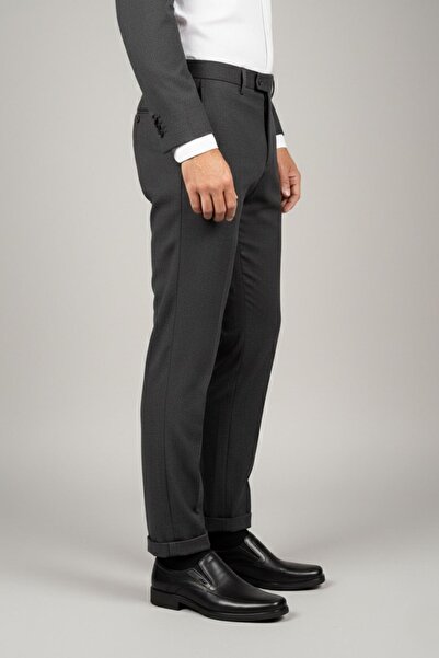 Papuçsepeti حذاء بابوتش سيبeti 385 للرجال من الجلد الطبيعي بدون أربطة كلاسيكي