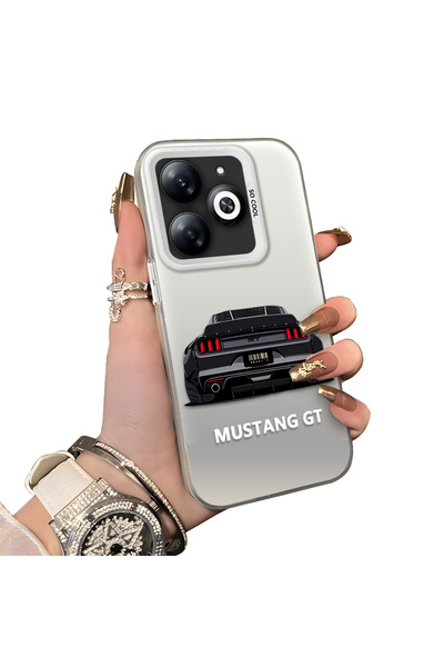 ucuc حافظة Infinix Hot 40i متوافقة مع الحافة السيليكونية الصلبة المقاومة للسق...