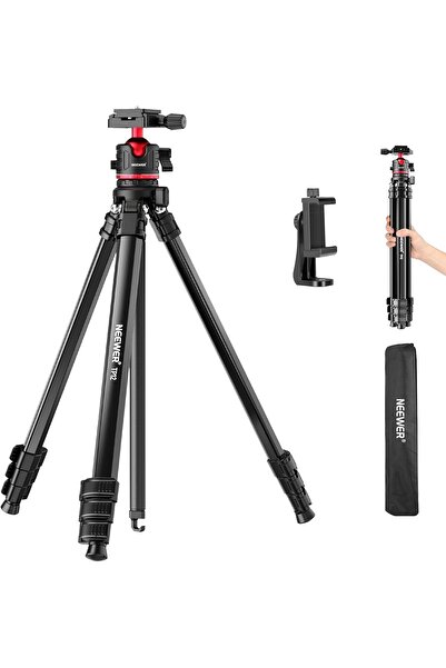 NEEWER حامل ثلاثي القوائم للسفر من BASICS للكاميرا، حامل كاميرا DSLR صغير الح...