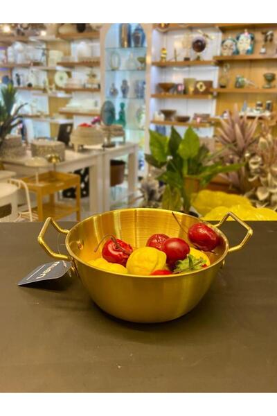 ÇIRPAN EV ALTIN ESKİTME KASE 14CM