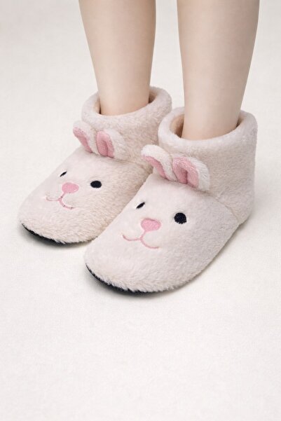 Moda Frato Modafrato Rabbit Figured Women's Home Boots Women's Slippers Home Shoes
