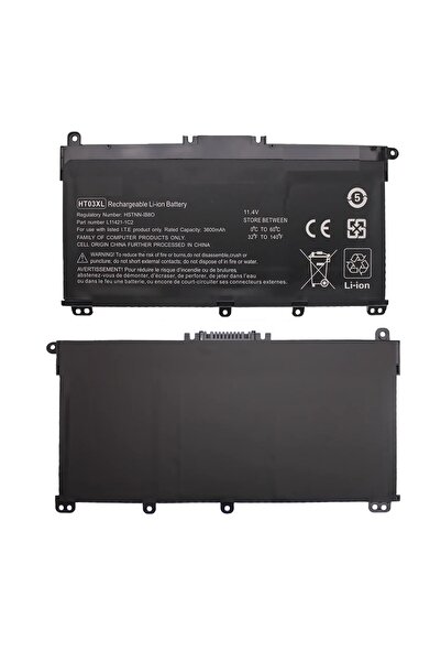 ParsPower Notebook Batarya - Pavilion Ht03xl, Ht03041xl Muadil uyumlu