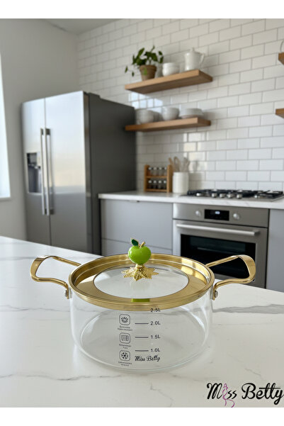 Miss Betty Mon Amour Glass Pot 2.5 Lt