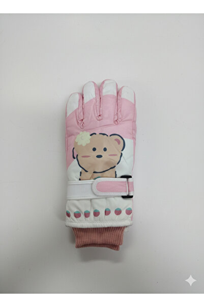 REBBEX Copii 9-15 ani Mănuși de zăpadă impermeabile, cu interior de pluș, cu ...