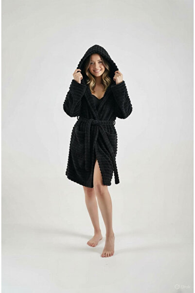 CASPARA رداء حمام وملابس منزلية Wellsoft Premium بغطاء رأس مع قبعة I للجنسين I فائق النعومة