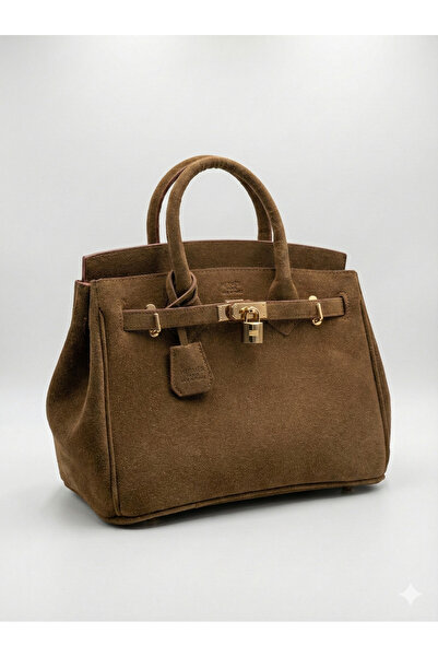 Passion Moda Evi Camel Süet Çanta