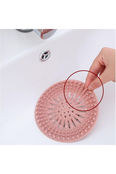 MaffStuff Anti-Clogging Silicone Strainer Pink 13.2cm