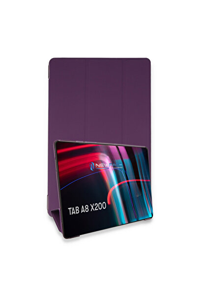 NewFace Samsung Galaxy X200 Tab A8 10.5 Case Tablet Smart Case - Purple