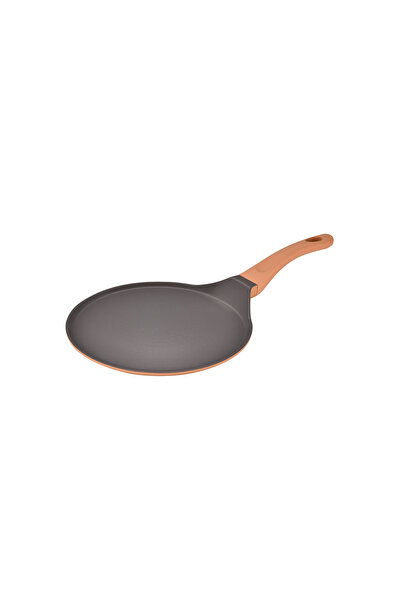 Zass DIE-CAST ALUMINUM PANCAKE PAN WITH CERAMIC COATING - 26 CM - ZG-ACS 12 TERACOTTA