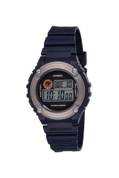 Casio Boys' Resin Digital Quartz Watch W-216H-2BVDF - 44 mm - Blue