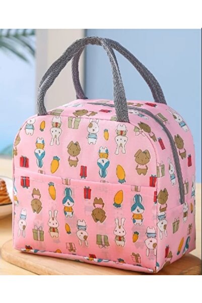 1way حقيبة غداء مطبوعة برسومات متنوعة