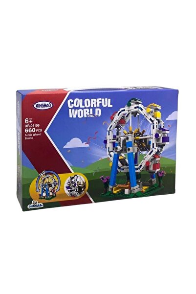 samatlı Oyuncak Word Dönme Dolap Yapım Seti Seti 660 Parça XINGBAO