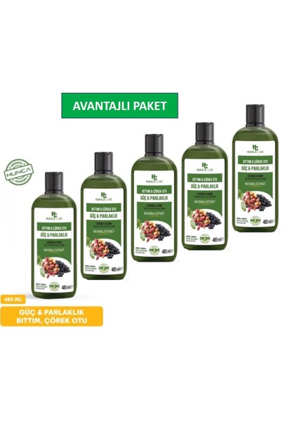 CELESTIQUE Bıttım & Black Cumin Shampoo 485ml Set of 5