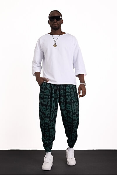 Superbluemexico Unisex New Generation Original Design Street Style Sports Baggy Pants