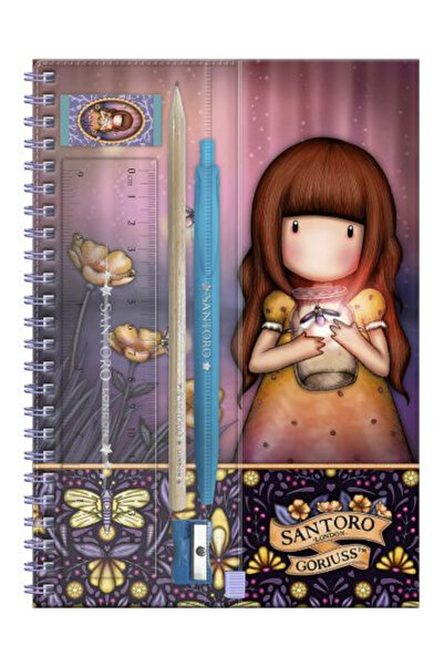 Santoro Gorjuss Set de rechizite școlare în pădure - Zori de licurici