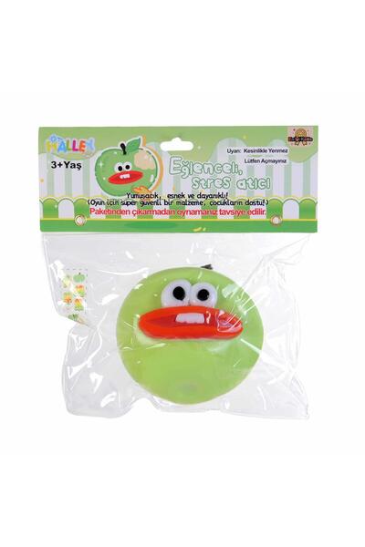 hak-iş oyuncak Fun Squishy with Green Apple Figure - Soft Stress Ball