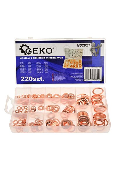 GEKO SET DE SAIBE DE CUPRU 220 PIESE