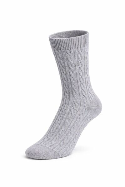 Sky Socks 3 أزواج من الجوارب الشتوية السميكة ذات النمط المنقوش من الخيزران