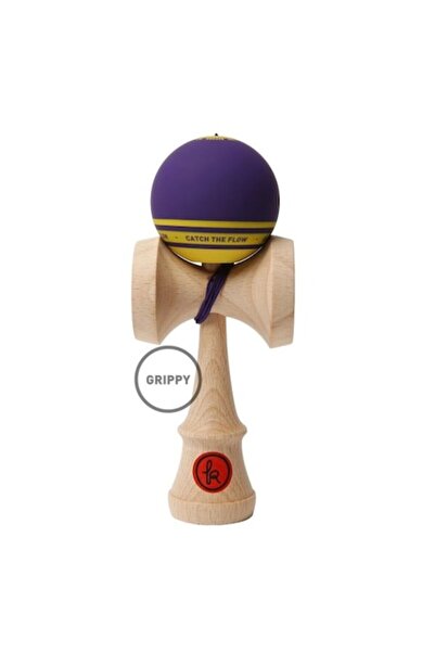 Kendama Europe Kendama Record Mov, Base cup, cupe mari 18, 5 cm + set ata cadou